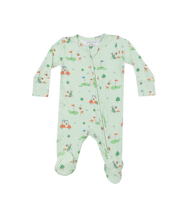 Golf Club Pups 2 Way Zipper Footie