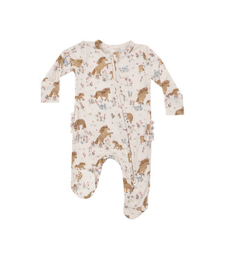 Angel Dear Pretty Ponies 2 Way Zipper Footie