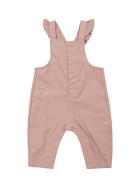 Angel Dear Misty Rose Ruffle Cord Overall