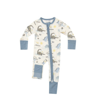 Angel Dear Baby Love Dinos 2 Way Zipper Romper