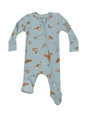 Angel Dear Trout 2 Way Zipper Footie