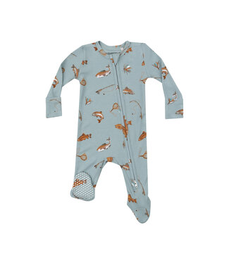 Angel Dear Trout 2 Way Zipper Footie