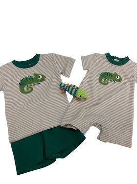 Be Mine Lizard Boys Short Set