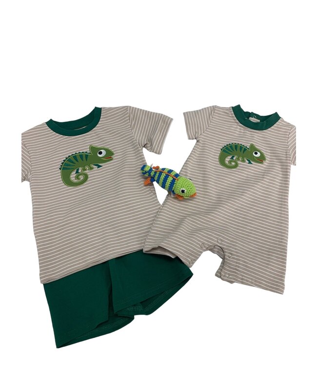 Lizard Boys Short Set