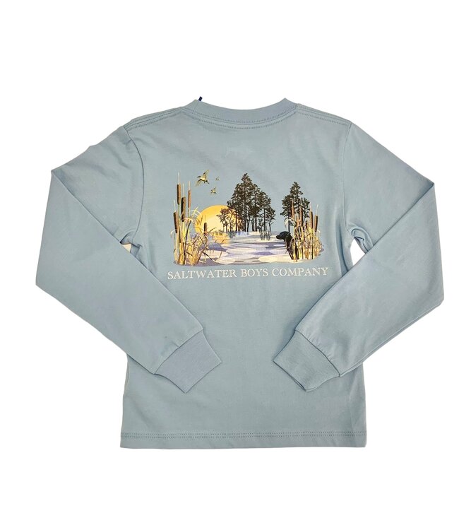 Marsh Scene LS Graphic Tee