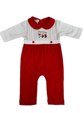 Baby Loren Christmas Stocking Romper