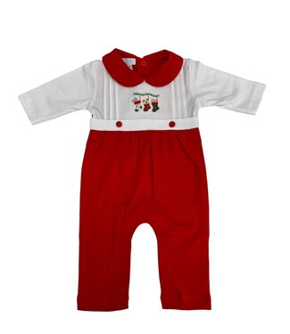 Baby Loren Christmas Stocking Romper
