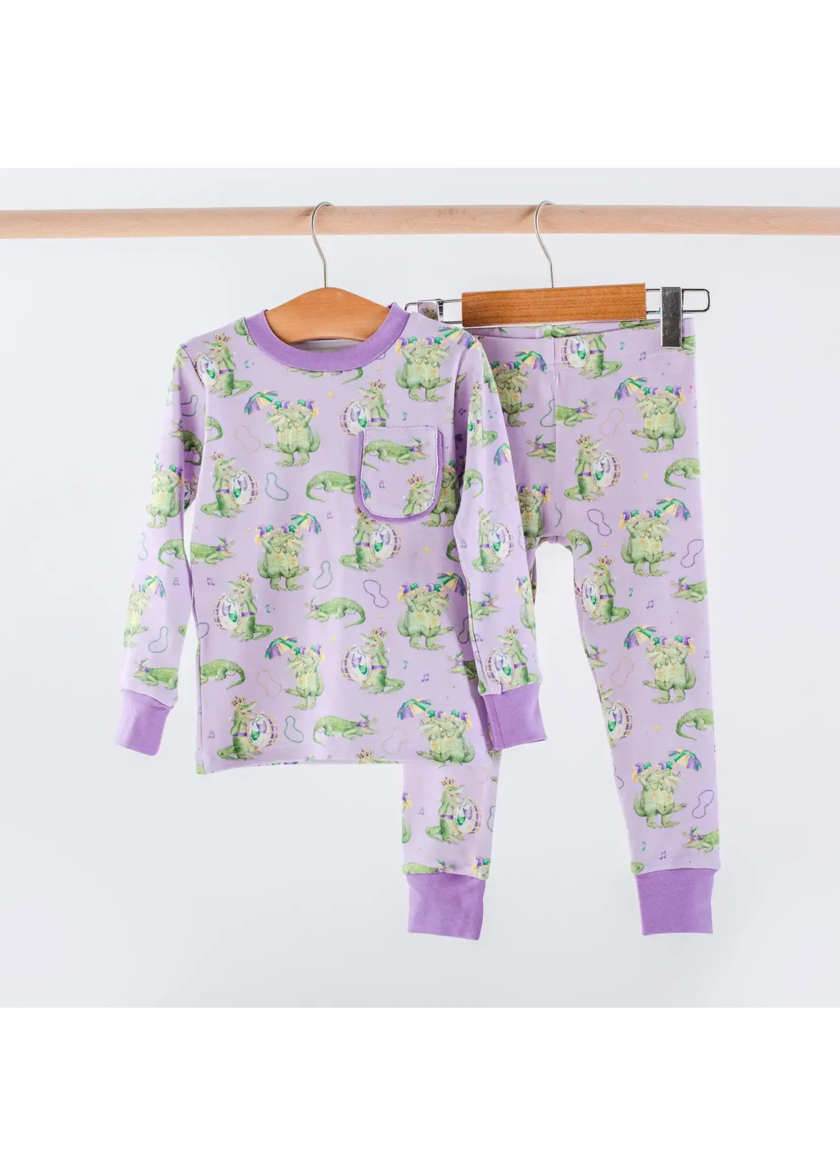 Nola Tawk Gator Gras Pajama