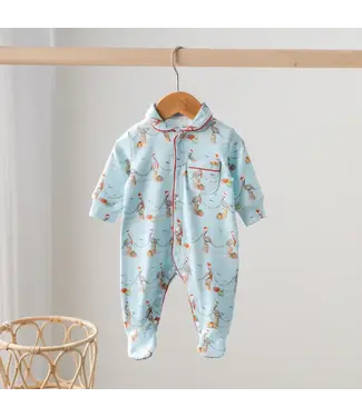 Nola Tawk Pelican Wonderland Button Up Pajama