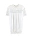 Smocked Gown w/ Embroidery