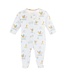 Noah's Ark Printed Zipped Footie