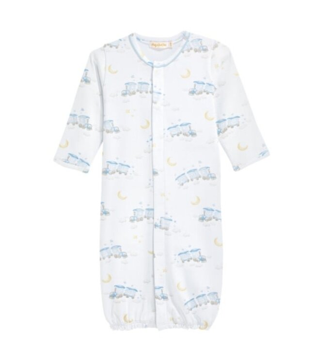 Little Train Printed Conv. Gown