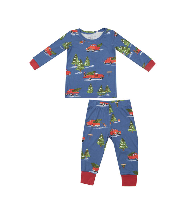 Vintage Red Truck - L/S Loungewear Set