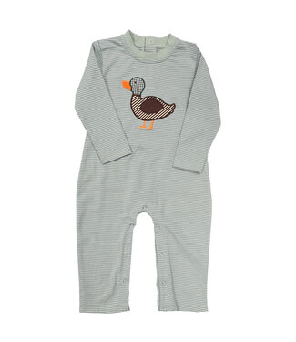 Be Mine Mallard Applique Duck Romper