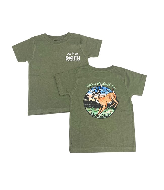 Running Buck SS Tee