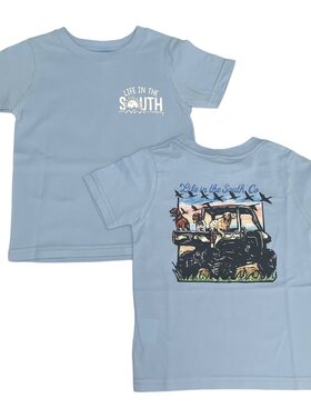 Life in the South Cruisin Pups SS Tee