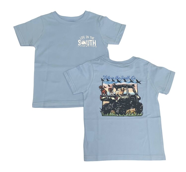 Life in the South Cruisin Pups SS Tee