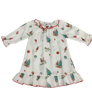 Sweet Dreams Nutcracker Print Gown