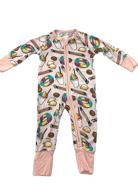 Southern Slumber Pink Southern Sweets Zipper Sleeper