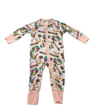 Southern Slumber Pink Southern Sweets Zipper Sleeper