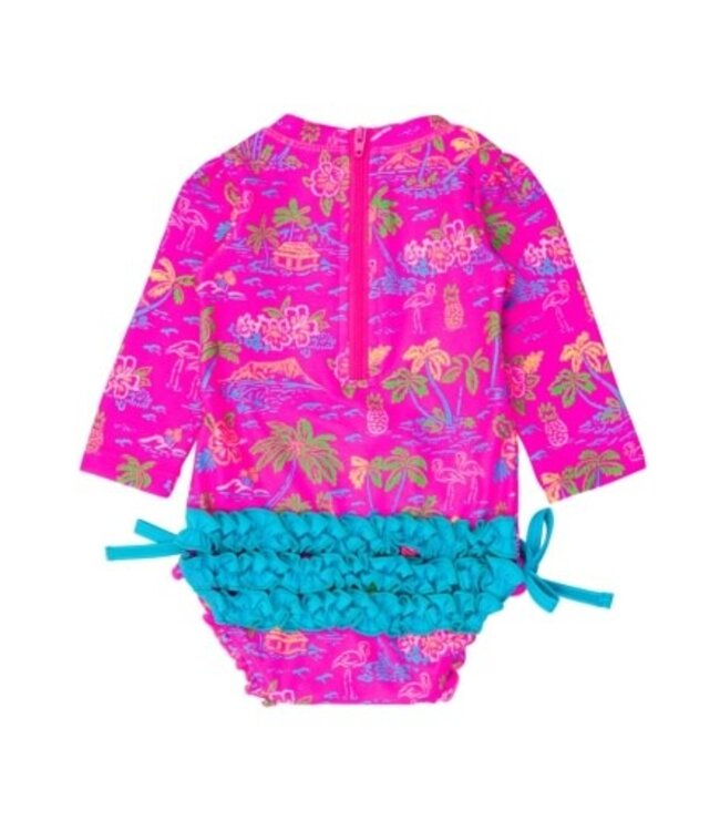 Long Sleeve One Piece Rash Guard