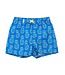 Neon Blue Pineapples Swim Trunks