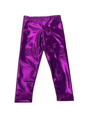 LuLu BeBe Purple Metallic Legging