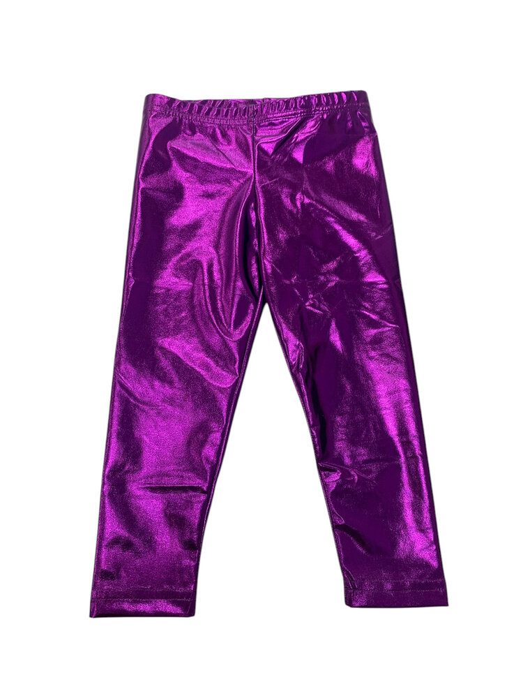 LuLu BeBe Purple Metallic Legging