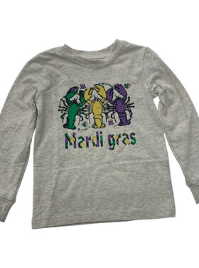 LuLu BeBe Crawfish Mardi Gras Tee