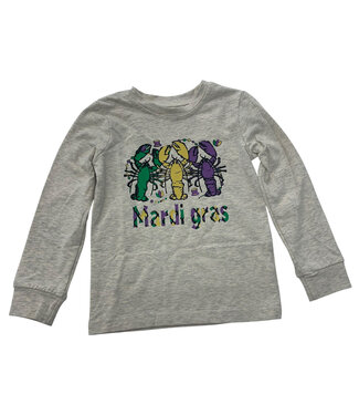 LuLu BeBe Crawfish Mardi Gras Tee