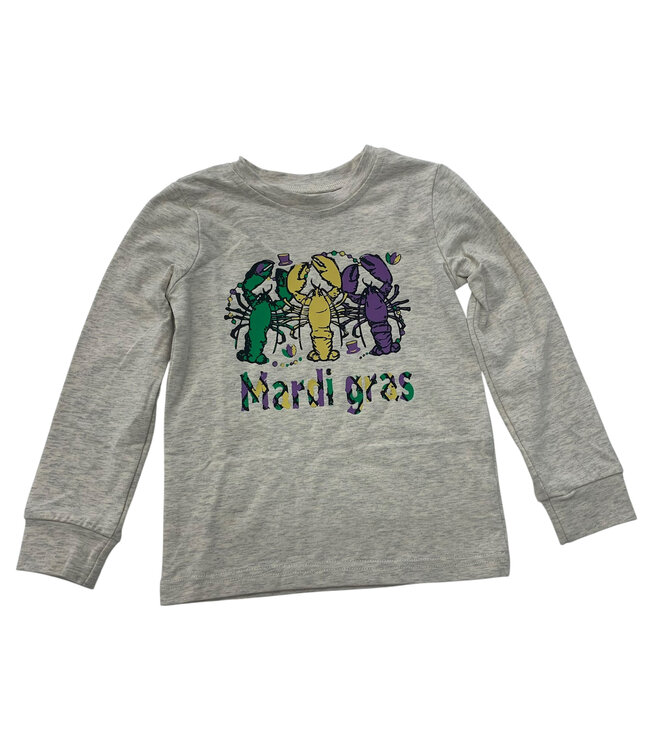 Crawfish Mardi Gras Tee