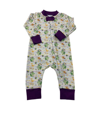 Krewe Second Line Pima Zip Pj