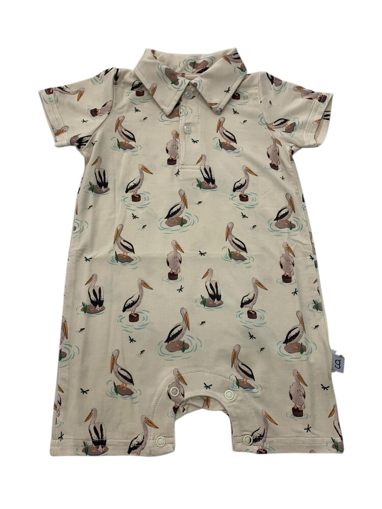 Goosies Pelicans Polo Shortall
