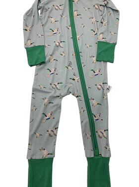 Goosies Mallards Long Sleeve Zipper Pajama