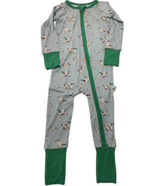 Goosies Mallards Long Sleeve Zipper Pajama