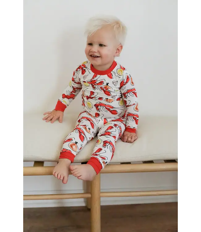 Crawfish Bamboo Pajama 2 Pc Set