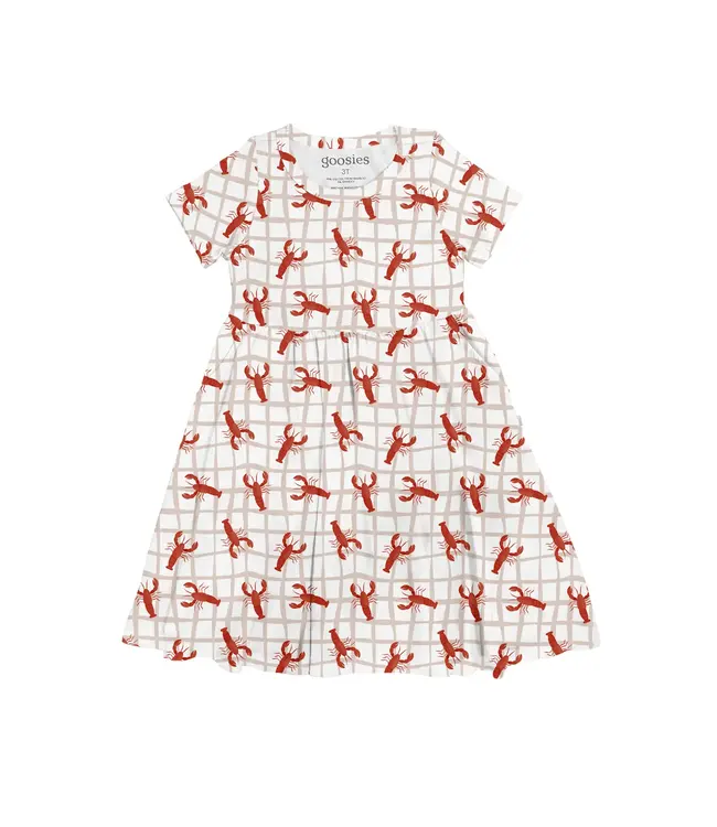 Crawfish Short Sleeve Dress w/ Pockets