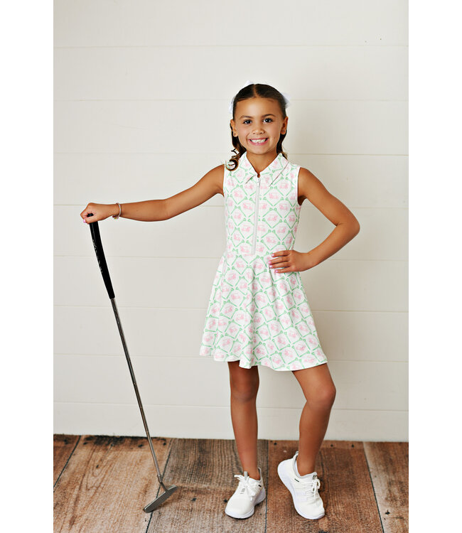 Par-Tee Trellis Tennis Dress