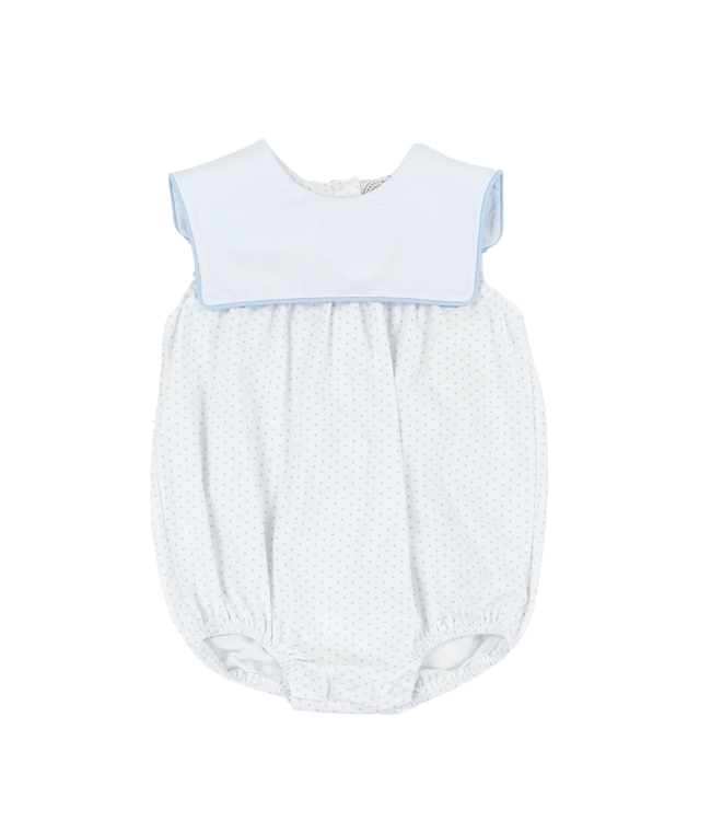 Classic Blue Dot Bib Bubble