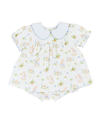 Cypress Row Easter Girls Bloomer Set