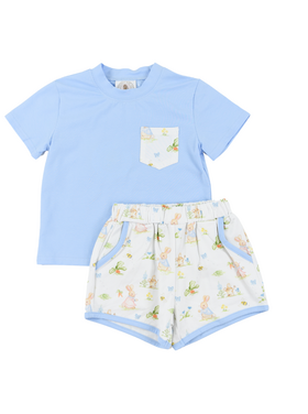 Cypress Row Easter Boys Short Set