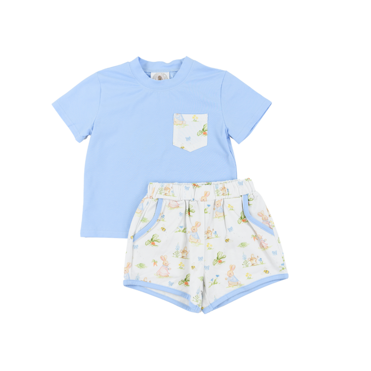 Cypress Row Easter Boys Short Set