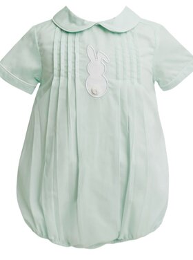 Krewe Mint Bunny Tail Pleated Boy Bubble