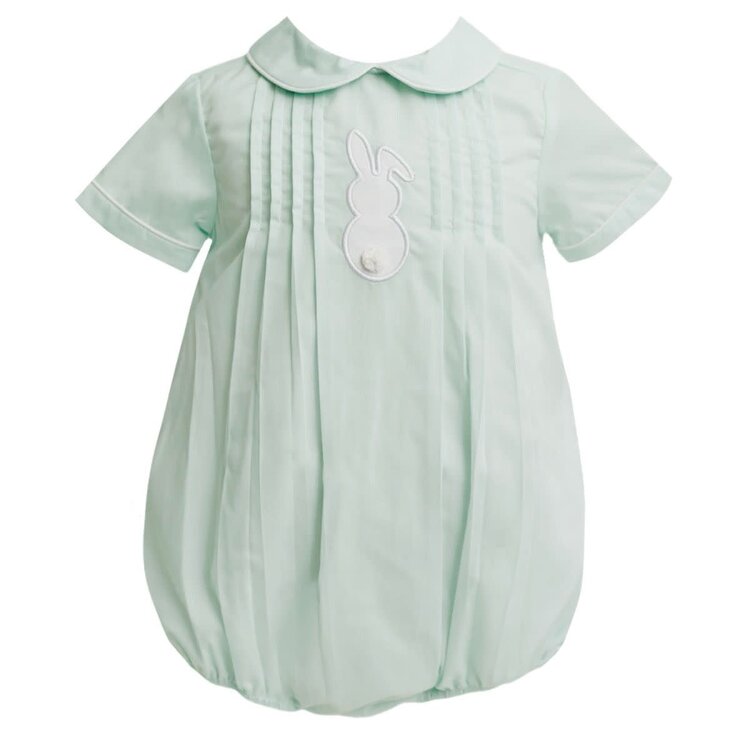 Krewe Mint Bunny Tail Pleated Boy Bubble