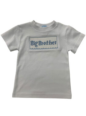 Vive Le Fete Big Brother Smocked Short Sleeve Shirt