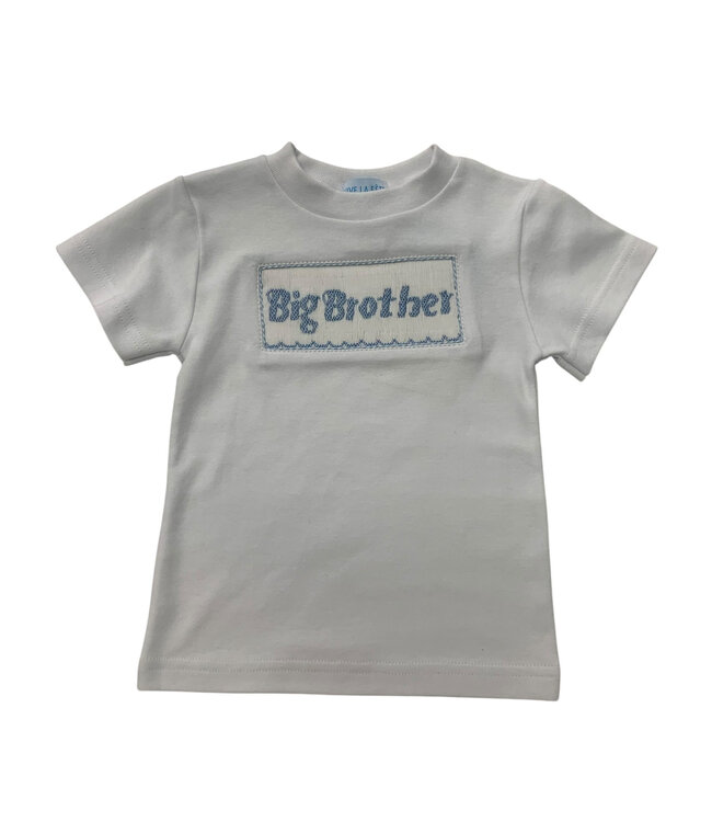 Big Brother Smocked Short Sleeve Shirt
