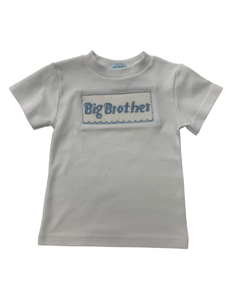 Vive Le Fete Big Brother Smocked Short Sleeve Shirt