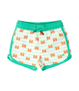 RuffleButts + RuggedButts Crabby Cove Swim Trunks