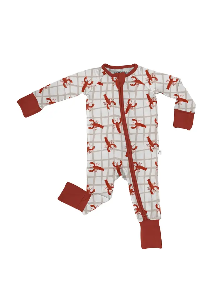 Goosies Crawfish Zip Pajamas
