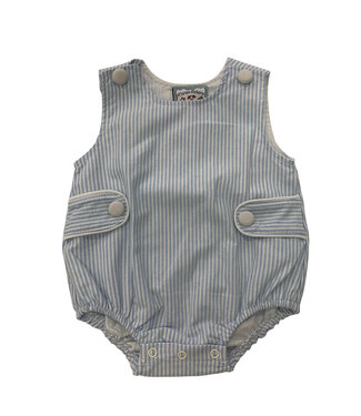 Three Sisters Blue Stripe Boy Bubble